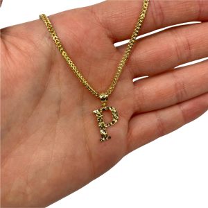 Letter P Mini Nugget - Pendant