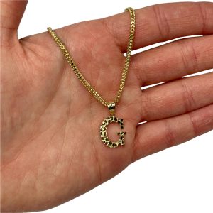 Letter G Mini Nugget - Pendant