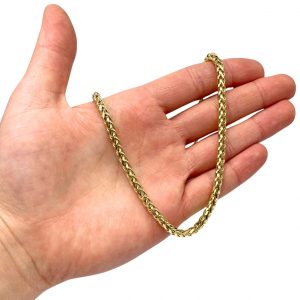 Wheat 3.75mm 16" - Chain
