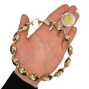 Medusa Twist Hoops #2 - Earrings - Image 3