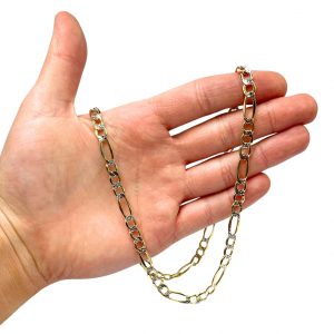 Two-Tone Figaro 6mm 20" - Chain