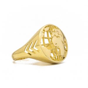World Is Yours Globe - Ring - Image 3