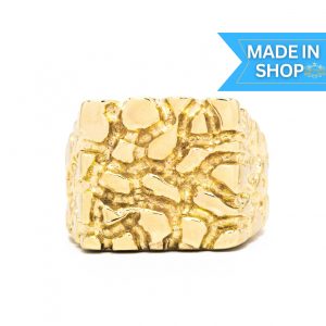 Steve - Solid Nugget Ring