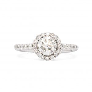 Halo Brilliant Cut 1.58ct #10 - Engagement Ring