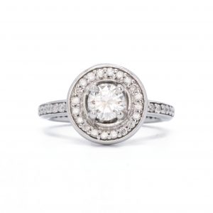 Round Halo 1ct - Diamond Ring