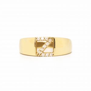 Letter Z Band - Rings