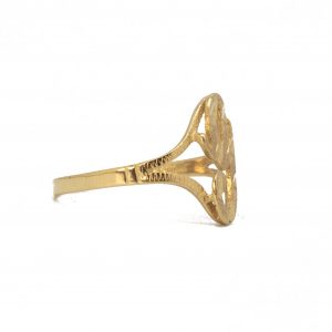 Letter G Mini Diamond Cut - Rings - Image 3