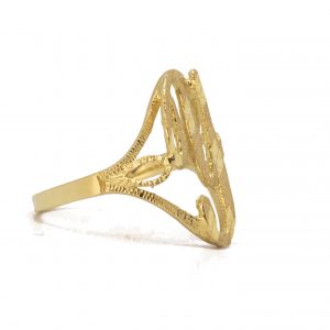 Letter Y Diamond Cut - Rings - Image 3