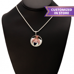 Silver Memory Pendant Large - Pendant