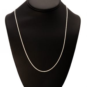 Rope 2mm 24" - Silver Chain