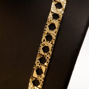 Classic Nugget X Diamond Cut 12.5mm 29" - Chain - Image 3
