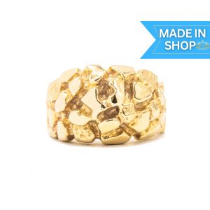Robert - Solid Nugget Ring