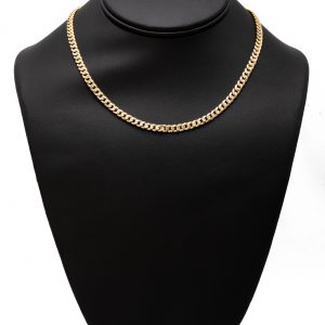 Two-Tone Miami Cuban 4.5mm 16" - Chain