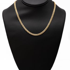 Two-Tone Miami Cuban 4.5mm 18" - Chain