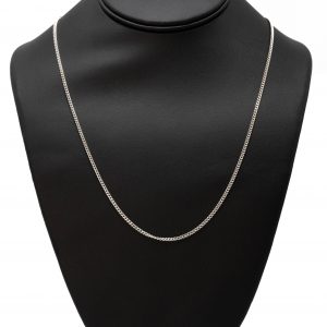 Curb 2mm 22" - Silver Chain
