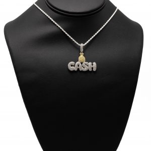 Ca$h - Silver Pendant