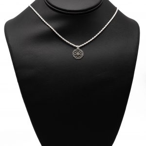 Flower- Silver Pendant