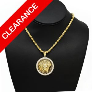 Diamond Medusa 1.51ct #52- Diamond Pendant