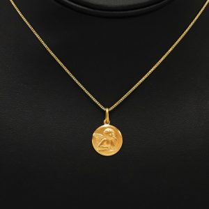 Round Angel Pendant- Pendant - Image 3