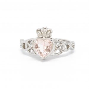 CZ Heart Silver Ring  - Silver Ring