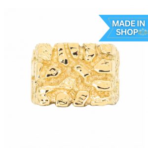 Michael- Solid Nugget Ring