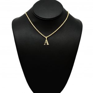 Letter A Mini Nugget -pendant