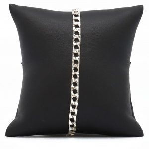 Diamond Cut 5mm 9"- Silver Bracelet