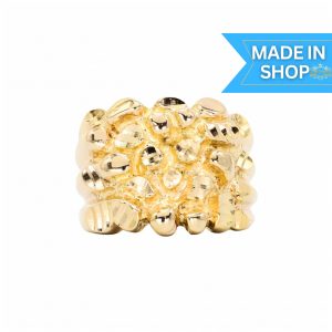 Adam Xtra- Solid Nugget Ring