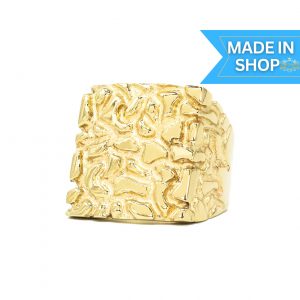 Ken- Solid Nugget Ring
