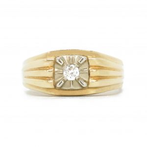 Diamond Ring .12ct 10k- Diamond Ring