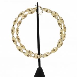 Medusa Twist Hoops #3 - Earrings