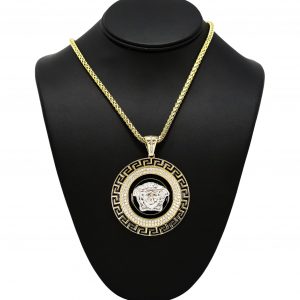 Large Round Medusa - Pendant