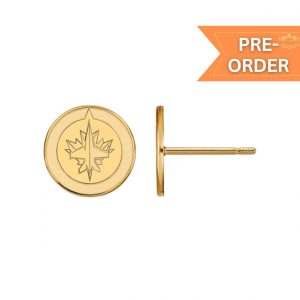Jets NHL 10K-Earrings