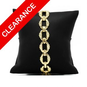 Circle Bracelet 14k 7.25" - Bracelet