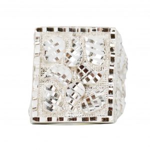 Raquel - Silver Nugget Ring