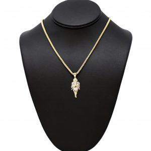 Small Two Tone Angel - Pendant