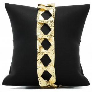 Nugget Diamond Cut  9" - Bracelet