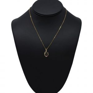 1 Birthstone Heart 10k - Pendant