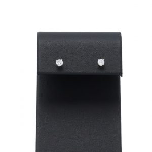 .25ct White Gold CZ - Earrings