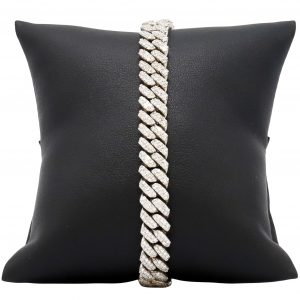 Icy Miami Cuban Bracelet 4.5ct 8.5" #193 - Bracelet