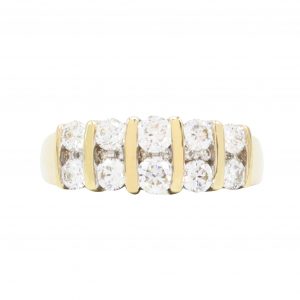 Channel Set 1.00ct 14k #168- Diamond Ring