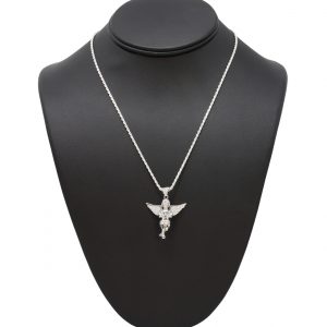 Cz Angel- Silver Pendant