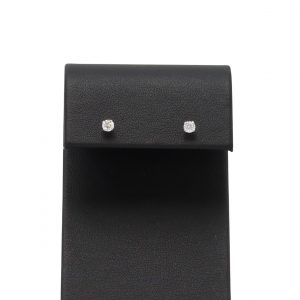 .15ct White Gold CZ - Earrings