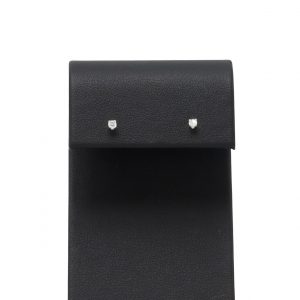 .05ct White Gold CZ - Earrings