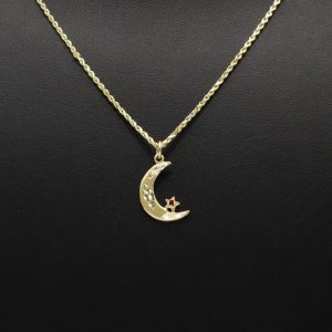 Moon 10k - Pendant - Image 3