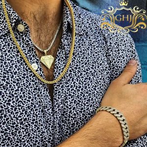 Icy Miami Cuban Bracelet 9.15ct 8" #156 - Bracelet - Image 3