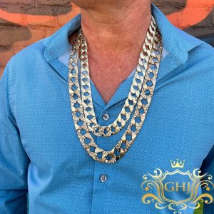 Classic Multi Diamond Cut 17mm 26" - Chains - Image 3