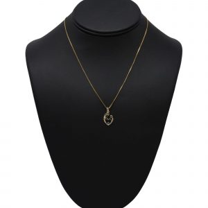 1 Birthstone Heart 10k - Pendant