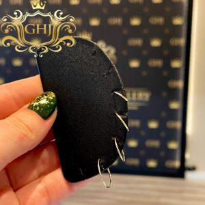 M .8MM Hoops - Earrings - Image 3