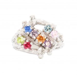 8-Stone Birthstone - Ring